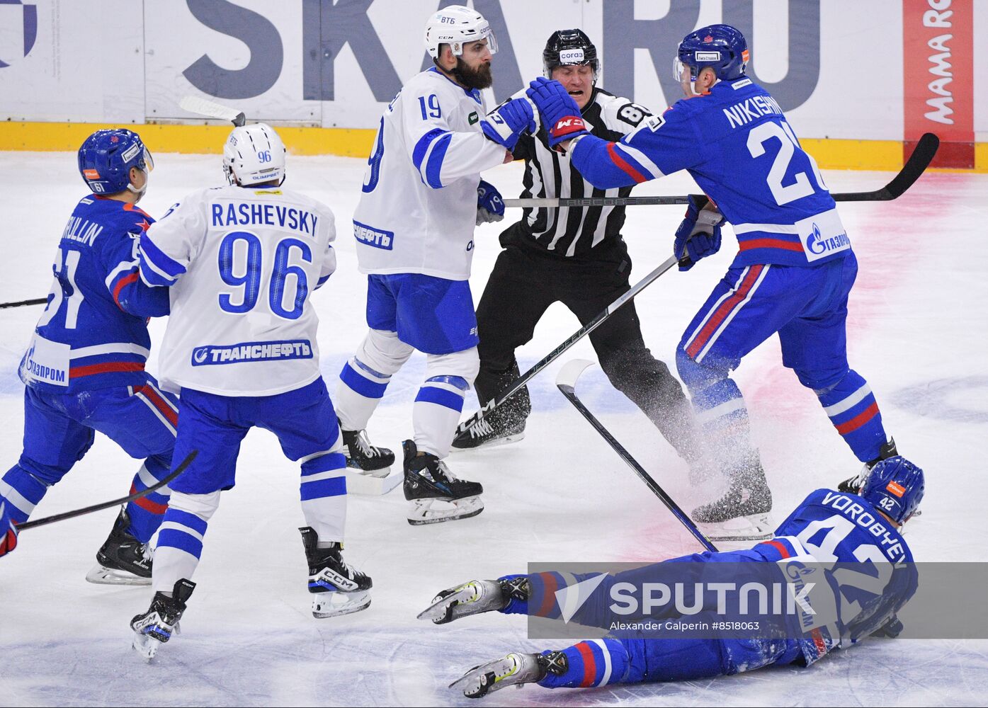 Russia Ice Hockey Kontinental League SKA - Dynamo