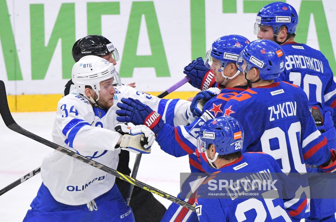 Russia Ice Hockey Kontinental League SKA - Dynamo