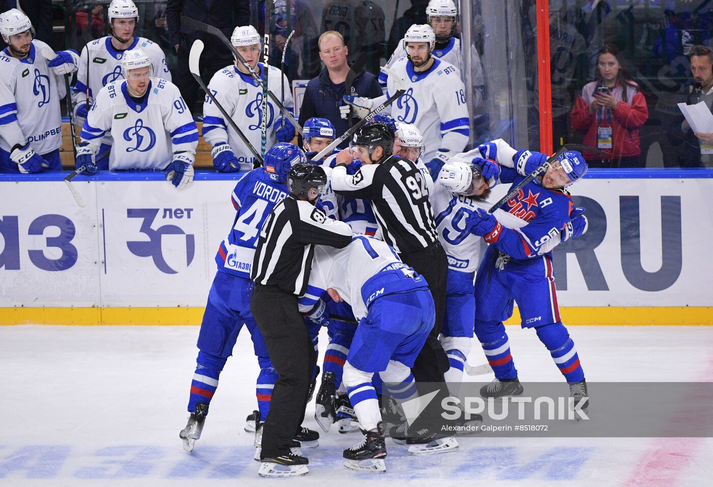 Russia Ice Hockey Kontinental League SKA - Dynamo