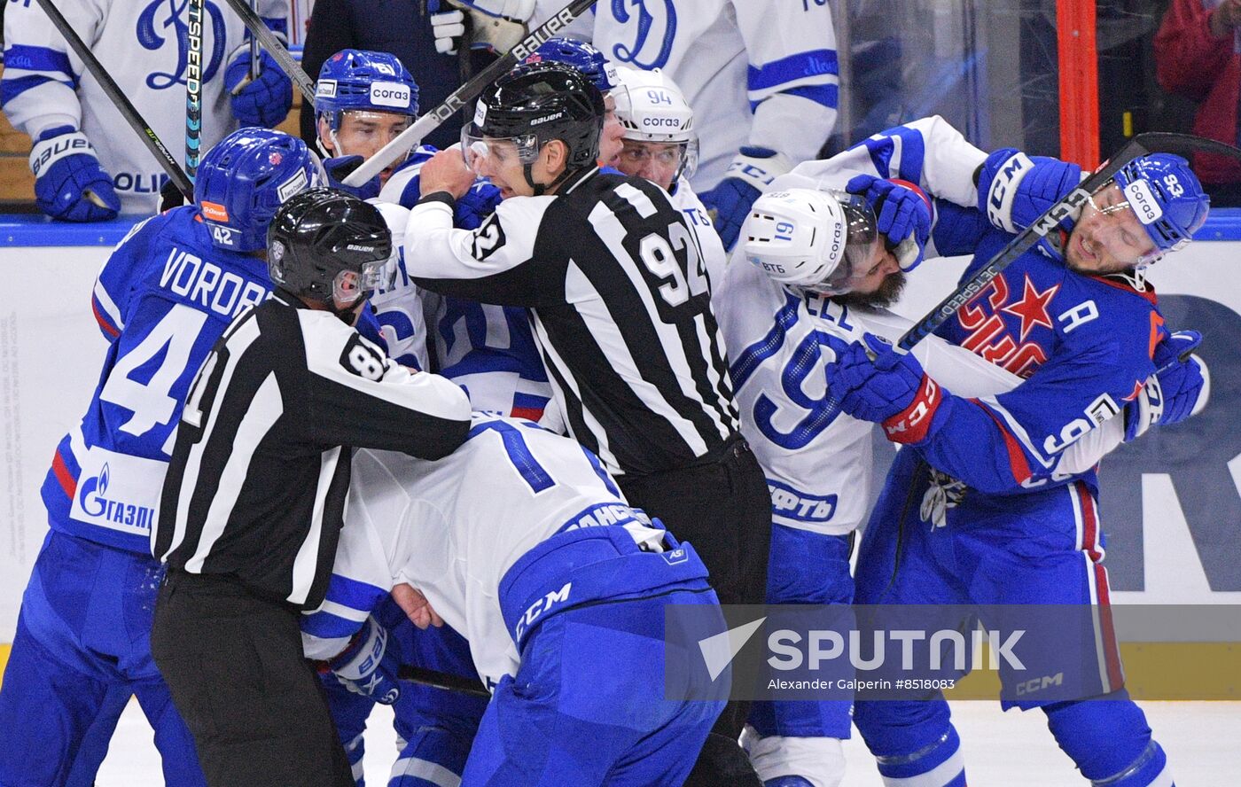 Russia Ice Hockey Kontinental League SKA - Dynamo