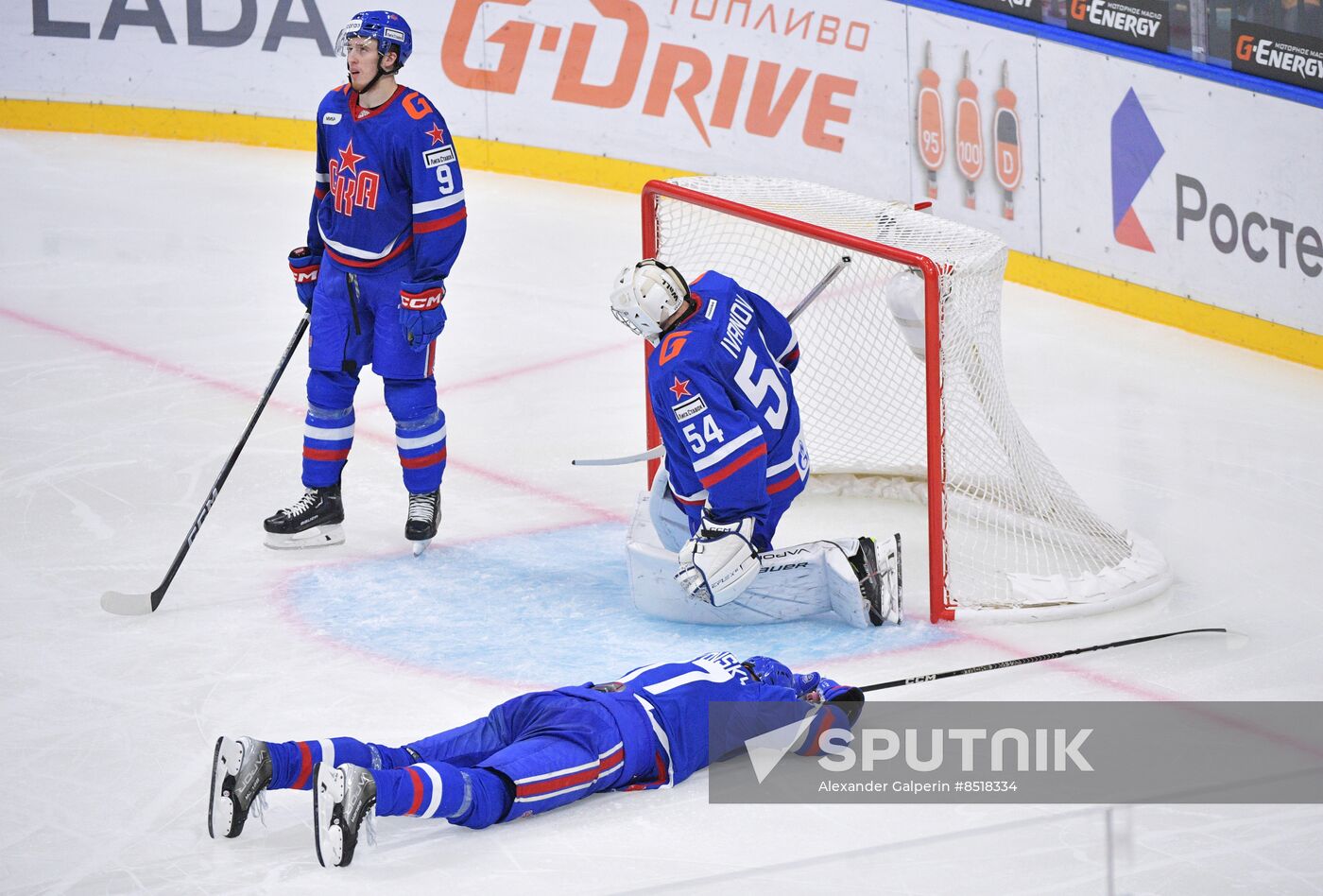 Russia Ice Hockey Kontinental League SKA - Dynamo