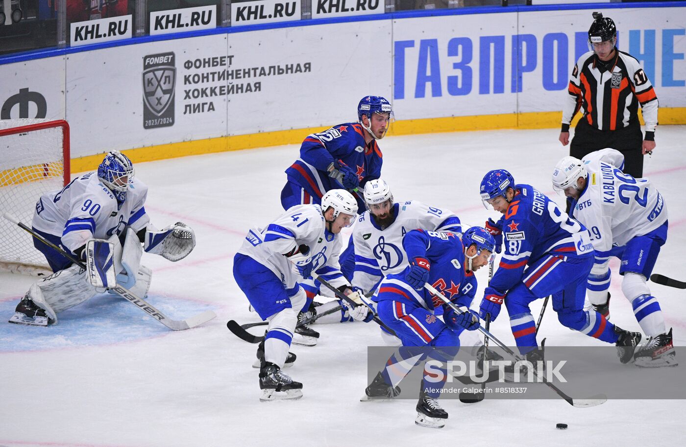 Russia Ice Hockey Kontinental League SKA - Dynamo