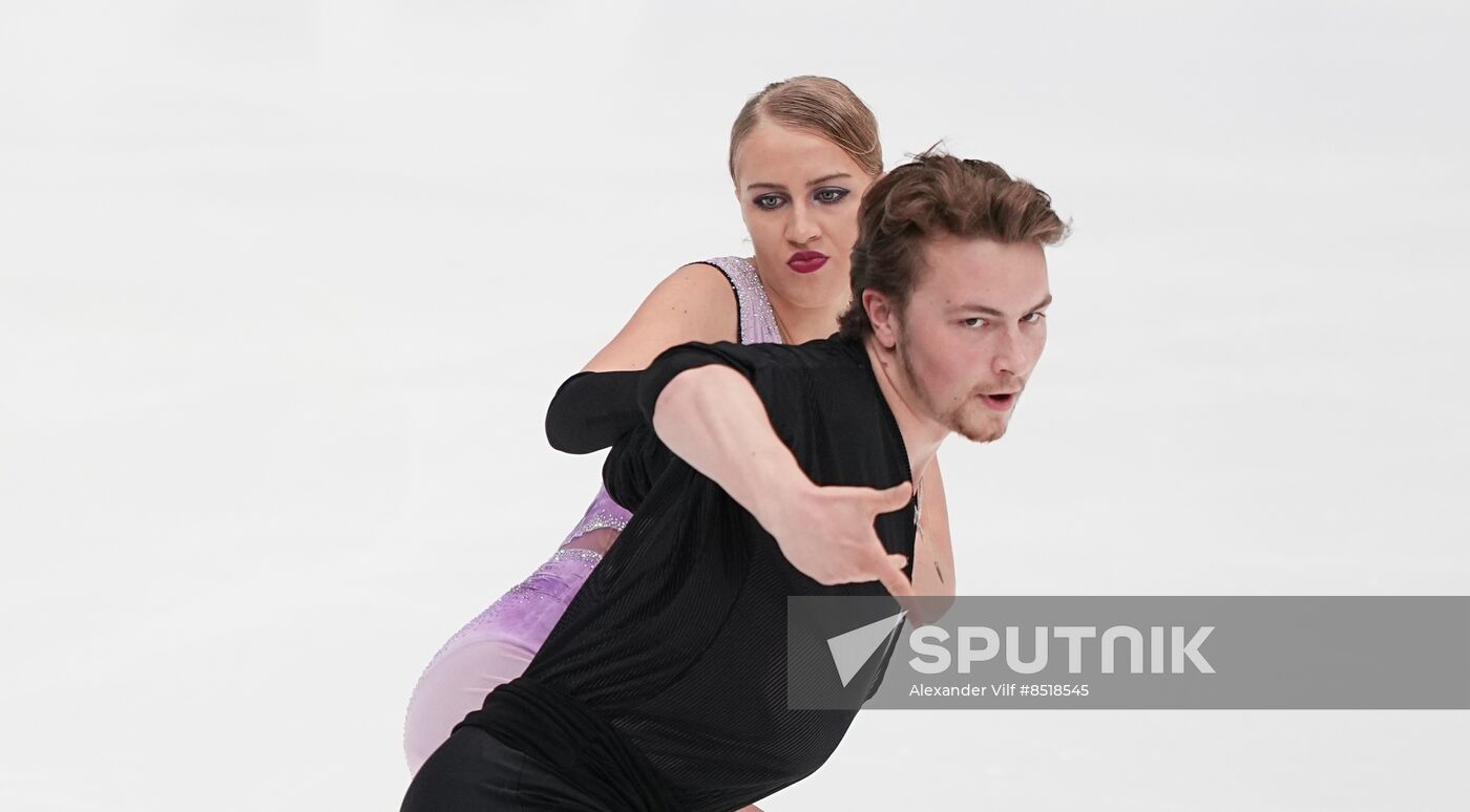 Russia Figure Skating Test Skates Ice Dance