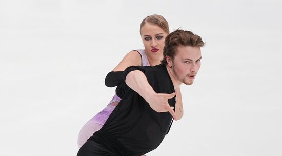 Russia Figure Skating Test Skates Ice Dance