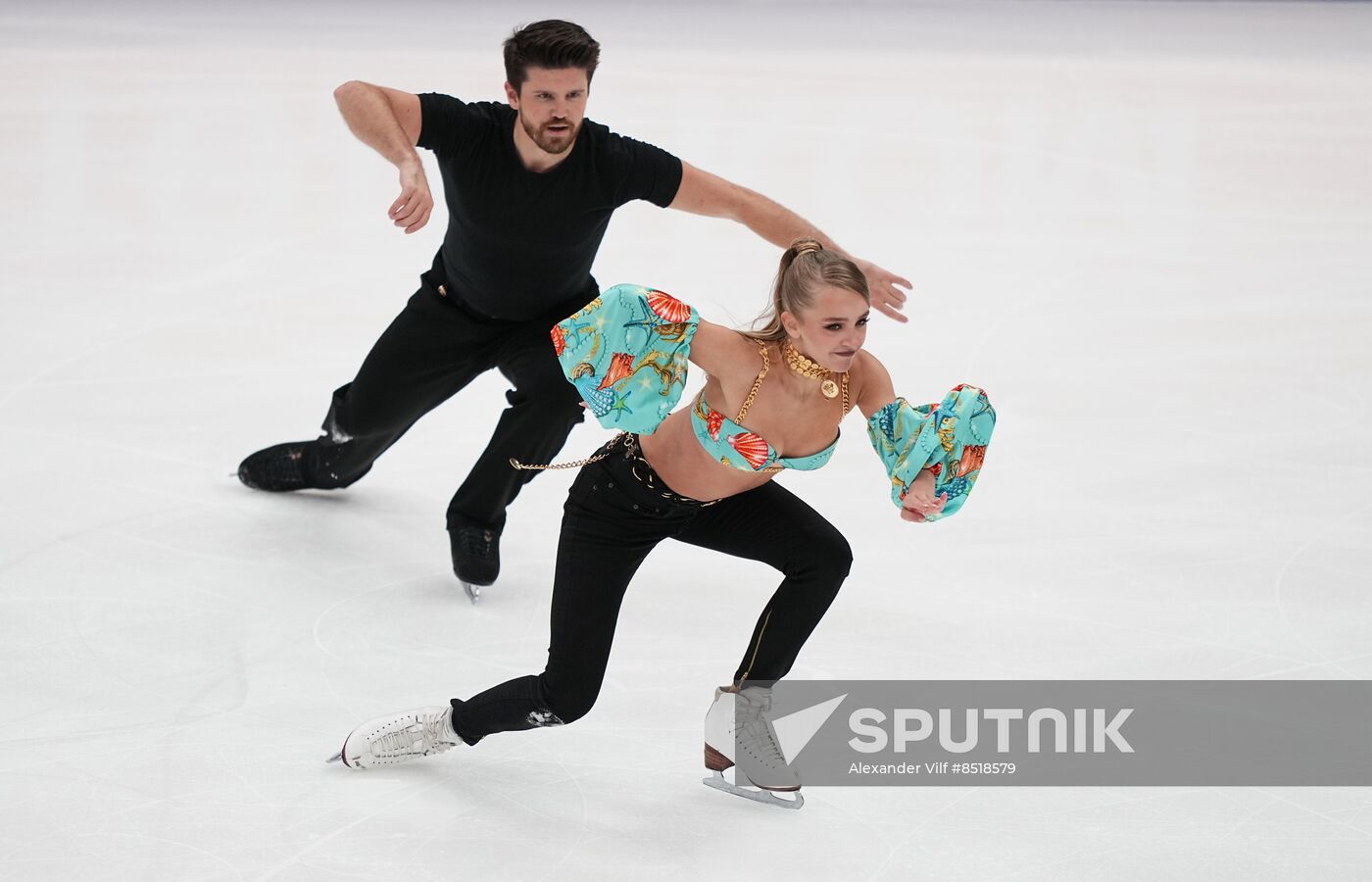 Russia Figure Skating Test Skates Ice Dance