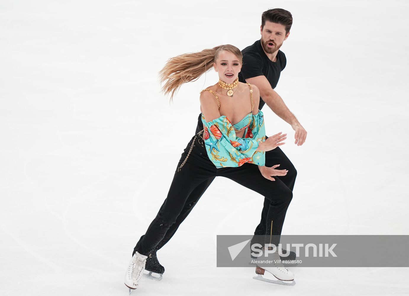 Russia Figure Skating Test Skates Ice Dance