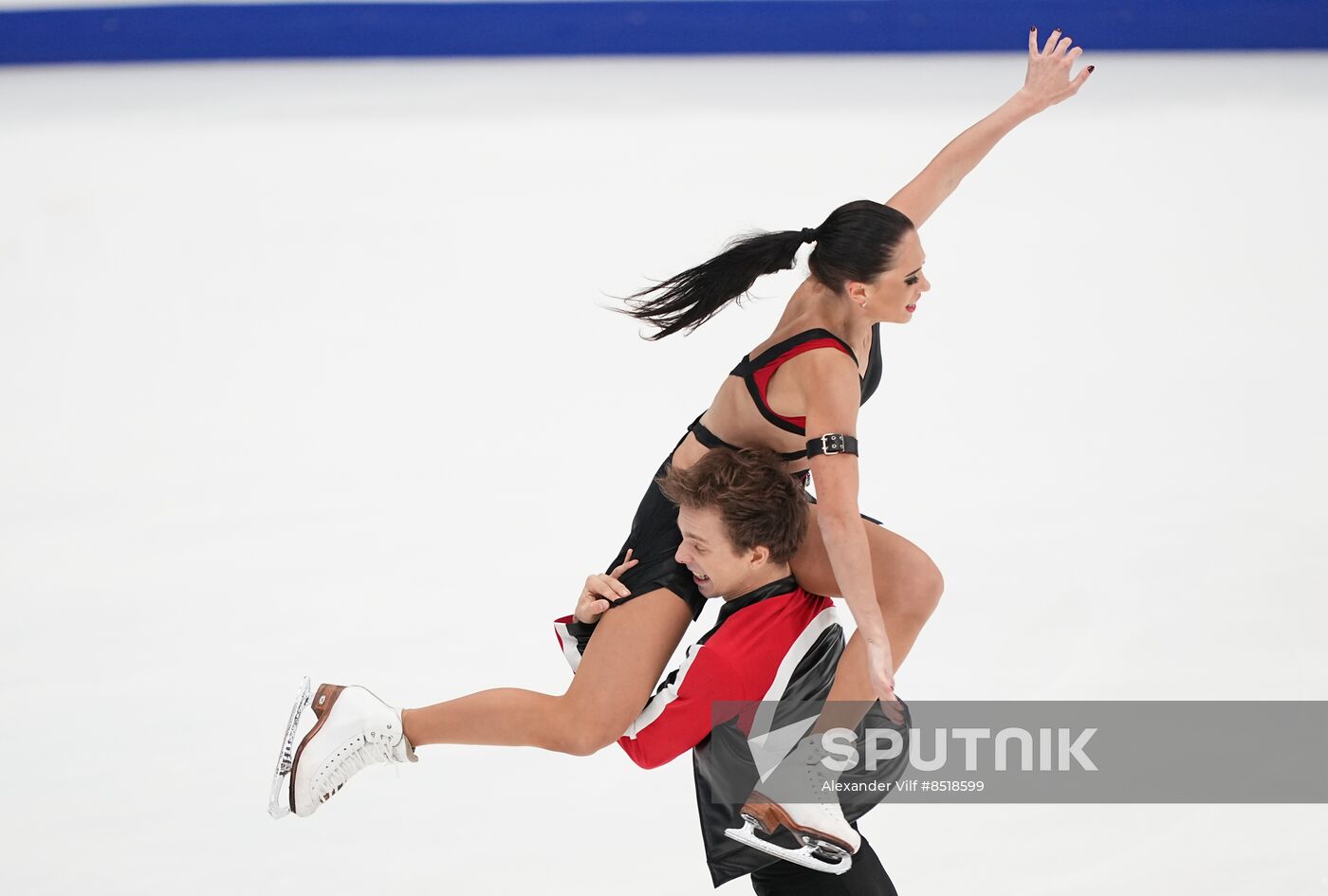 Russia Figure Skating Test Skates Ice Dance