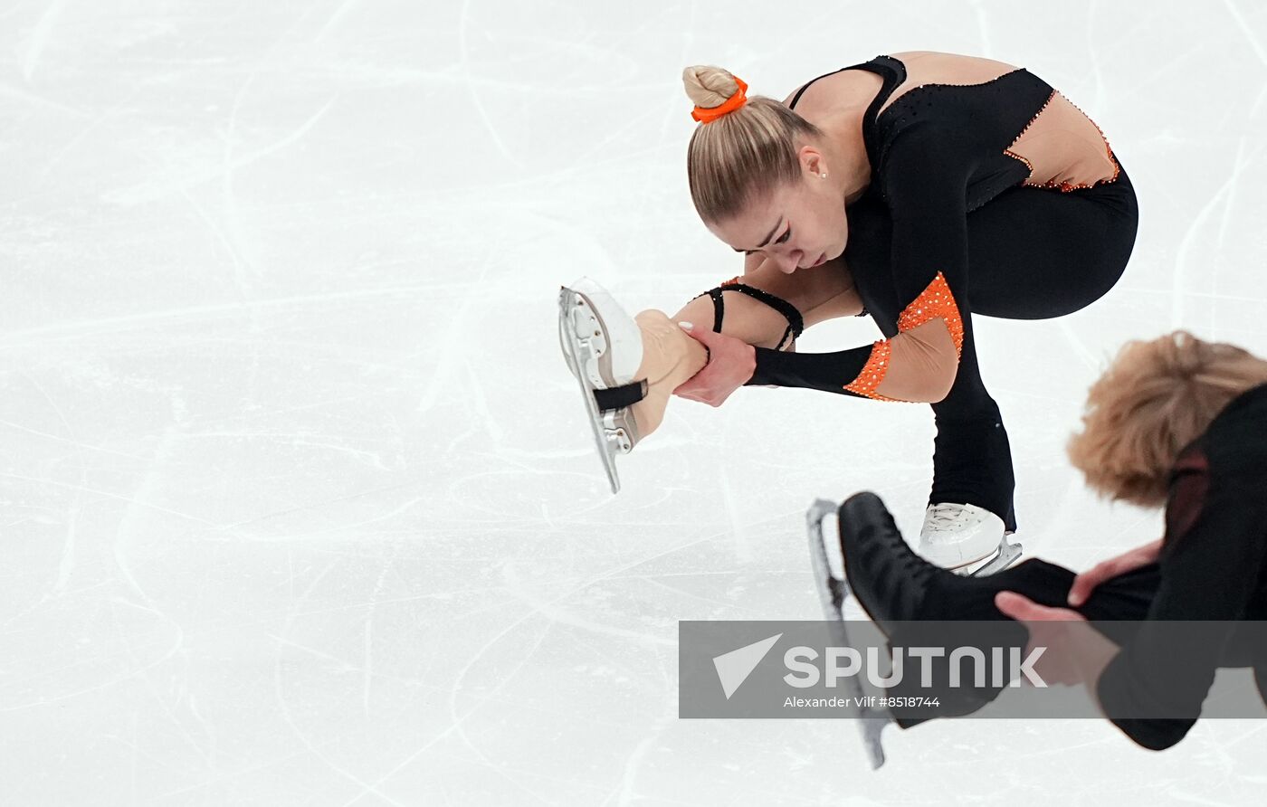 Russia Figure Skating Test Skates Pairs