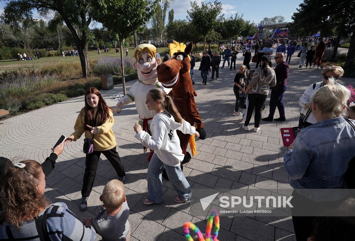 Russia DPR Mariupol City Day