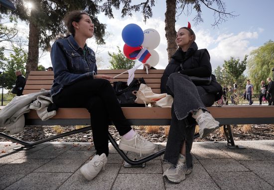 Russia DPR Mariupol City Day