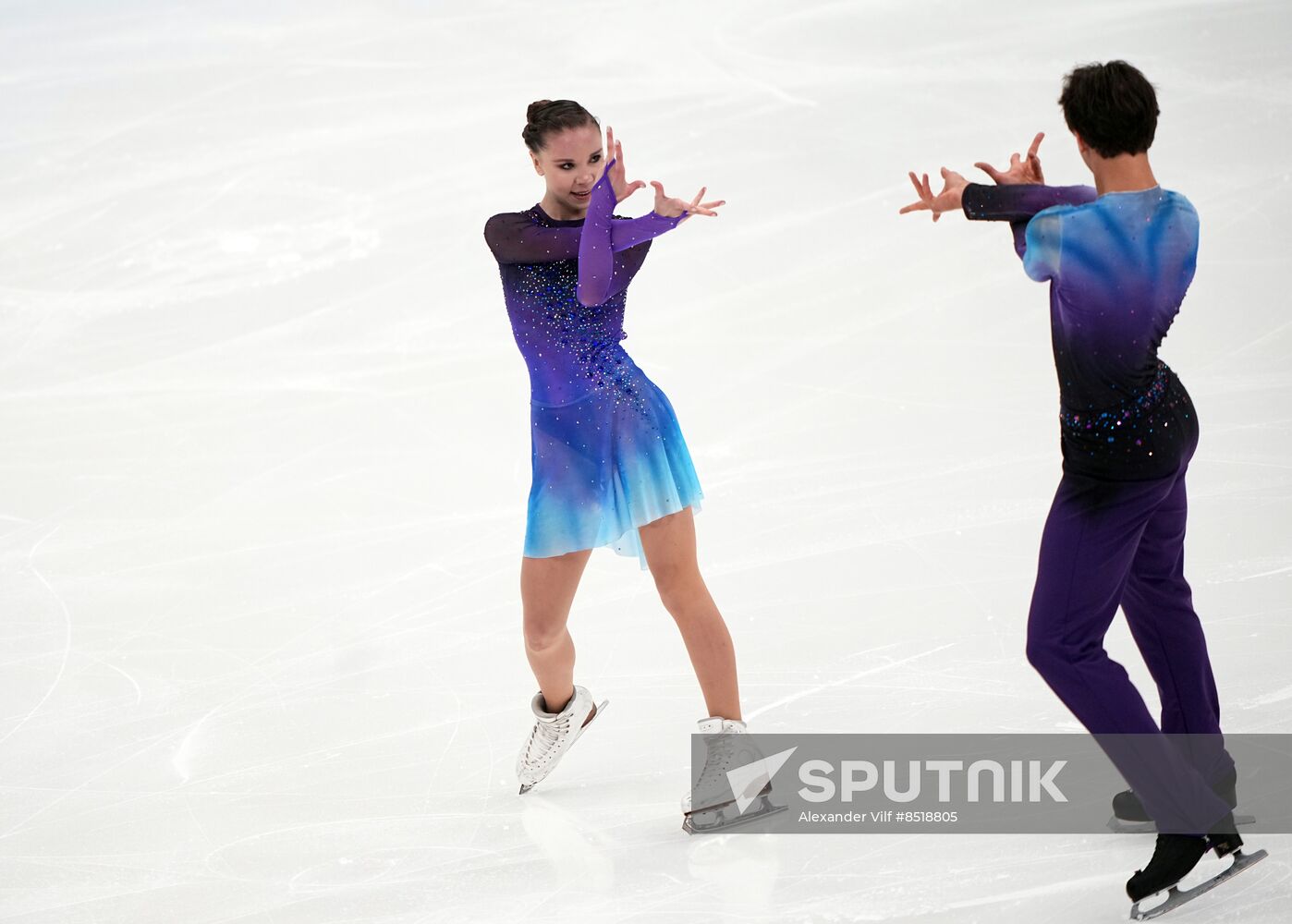 Russia Figure Skating Test Skates Pairs