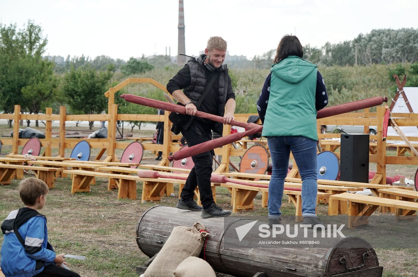 Russia DPR Mariupol City Day
