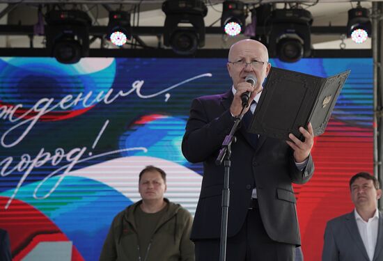 Russia DPR Mariupol City Day