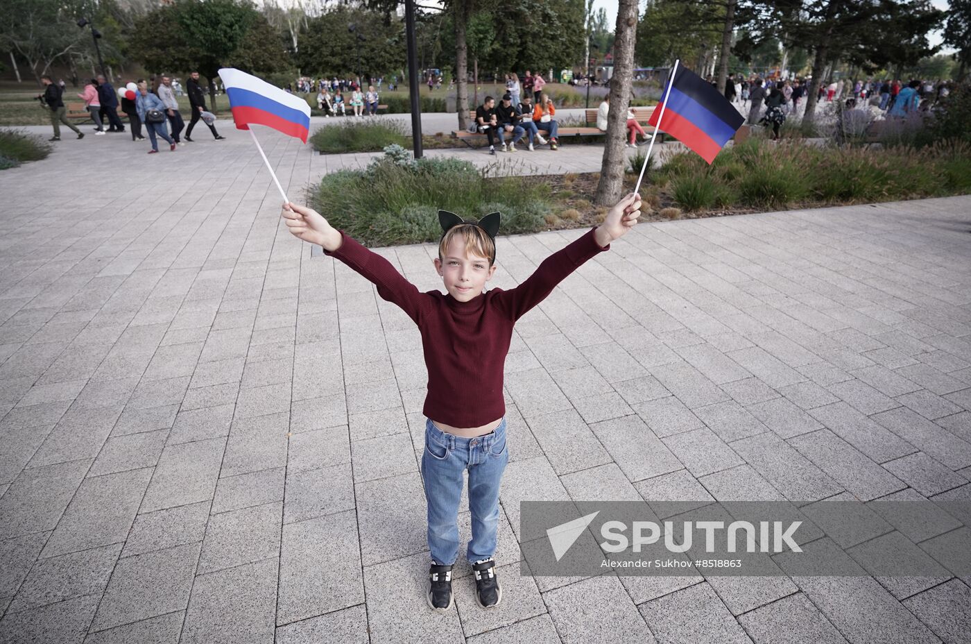 Russia DPR Mariupol City Day