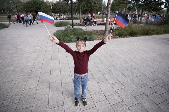 Russia DPR Mariupol City Day