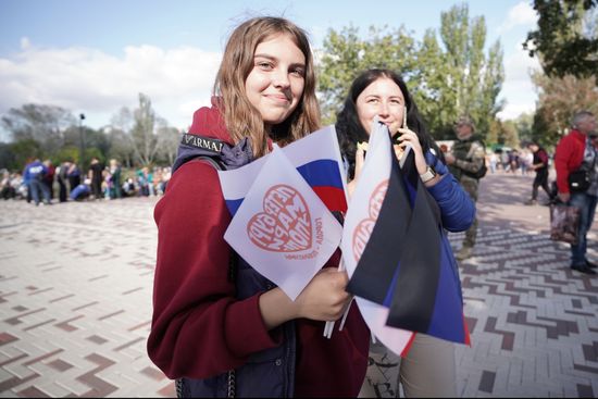 Russia DPR Mariupol City Day