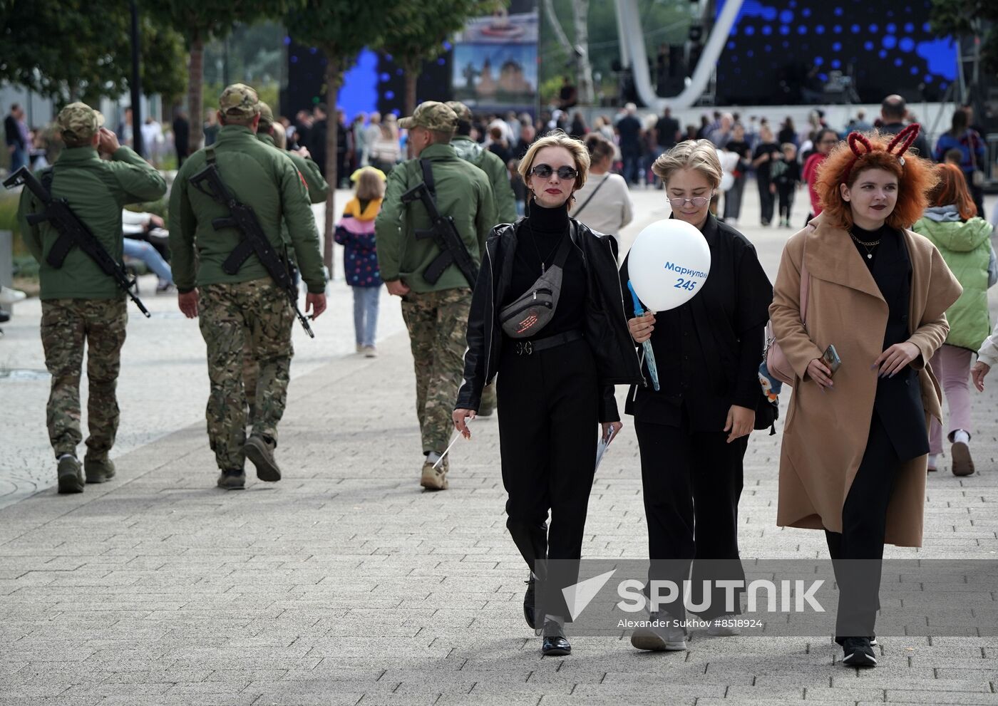 Russia DPR Mariupol City Day