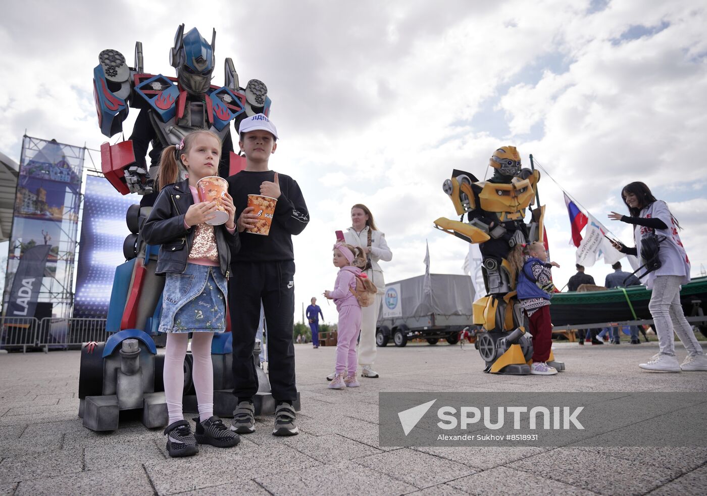 Russia DPR Mariupol City Day