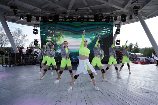 Russia DPR Mariupol City Day