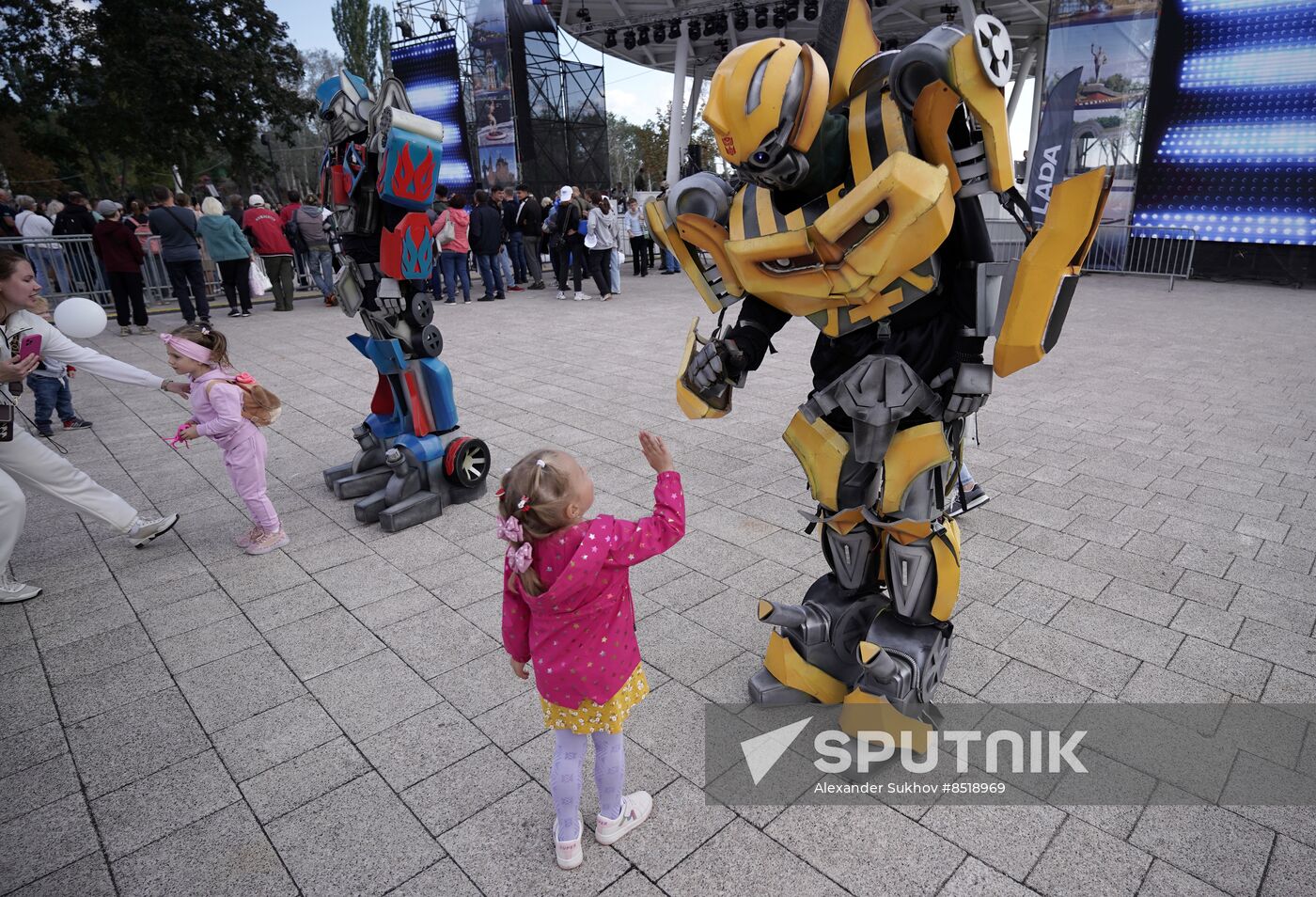 Russia DPR Mariupol City Day