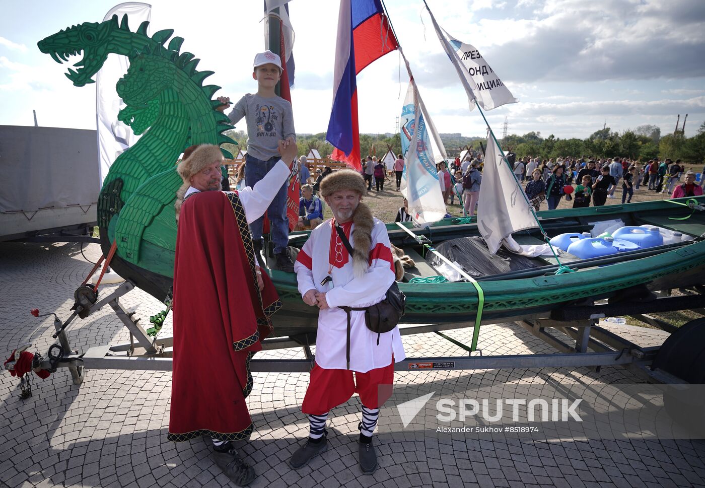 Russia DPR Mariupol City Day