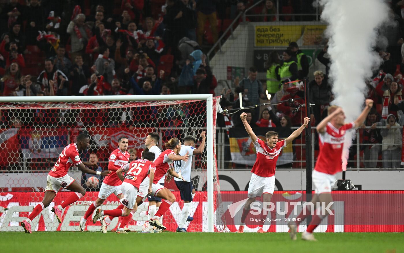 Russia Soccer Premier-League Spartak - Sochi