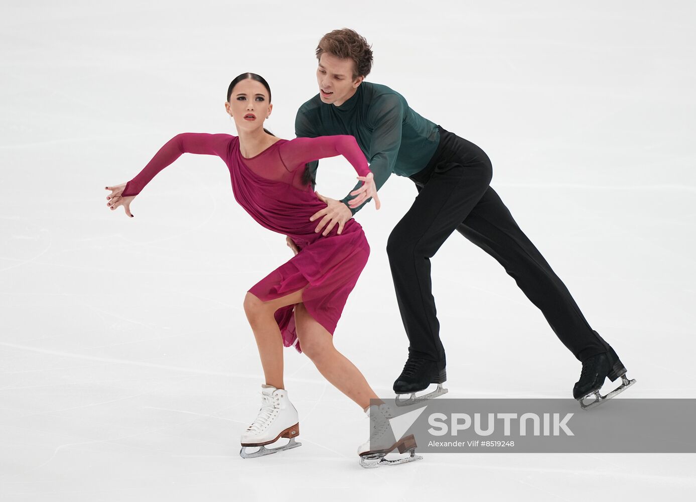 Russia Figure Skating Test Skates Ice Dance