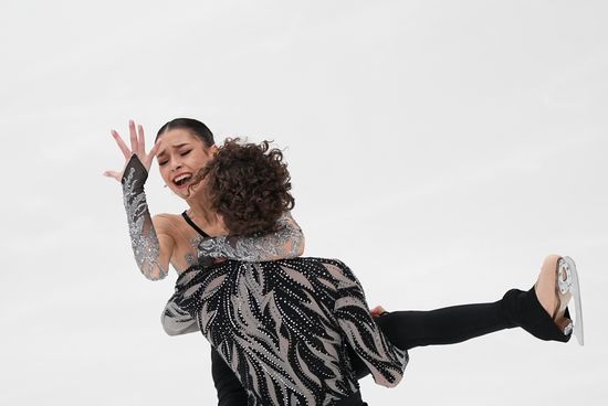 Russia Figure Skating Test Skates Ice Dance