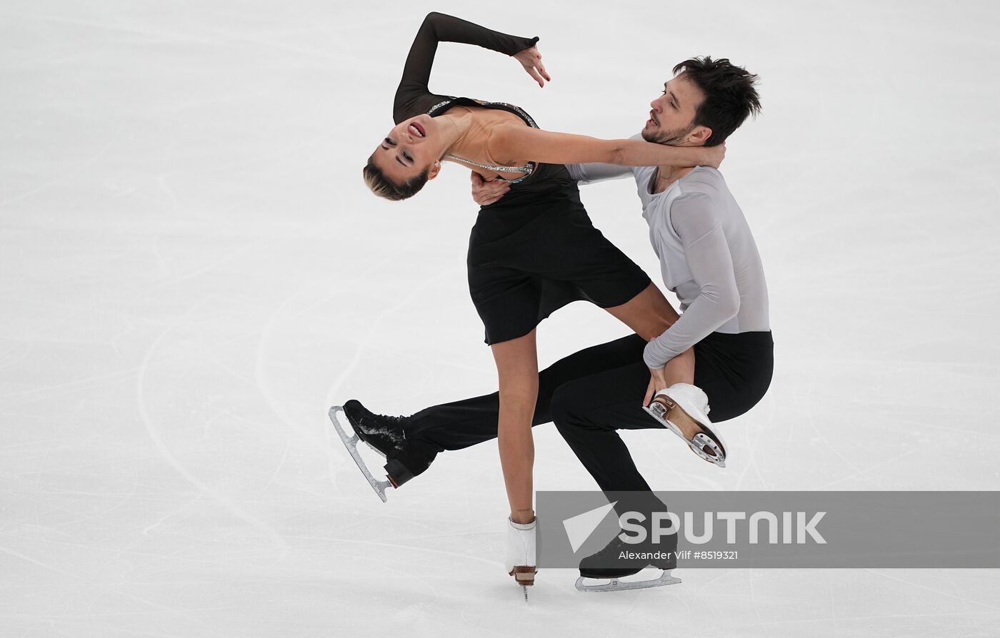 Russia Figure Skating Test Skates Ice Dance