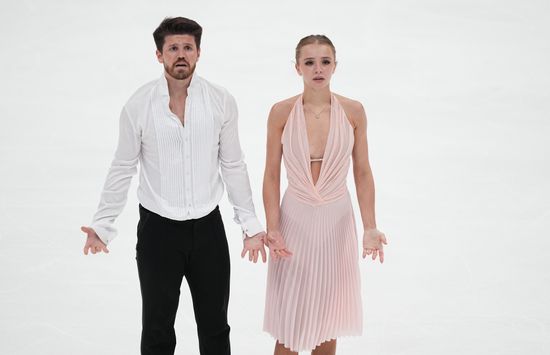 Russia Figure Skating Test Skates Ice Dance
