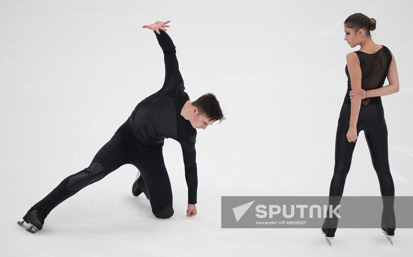 Russia Figure Skating Test Skates Pairs