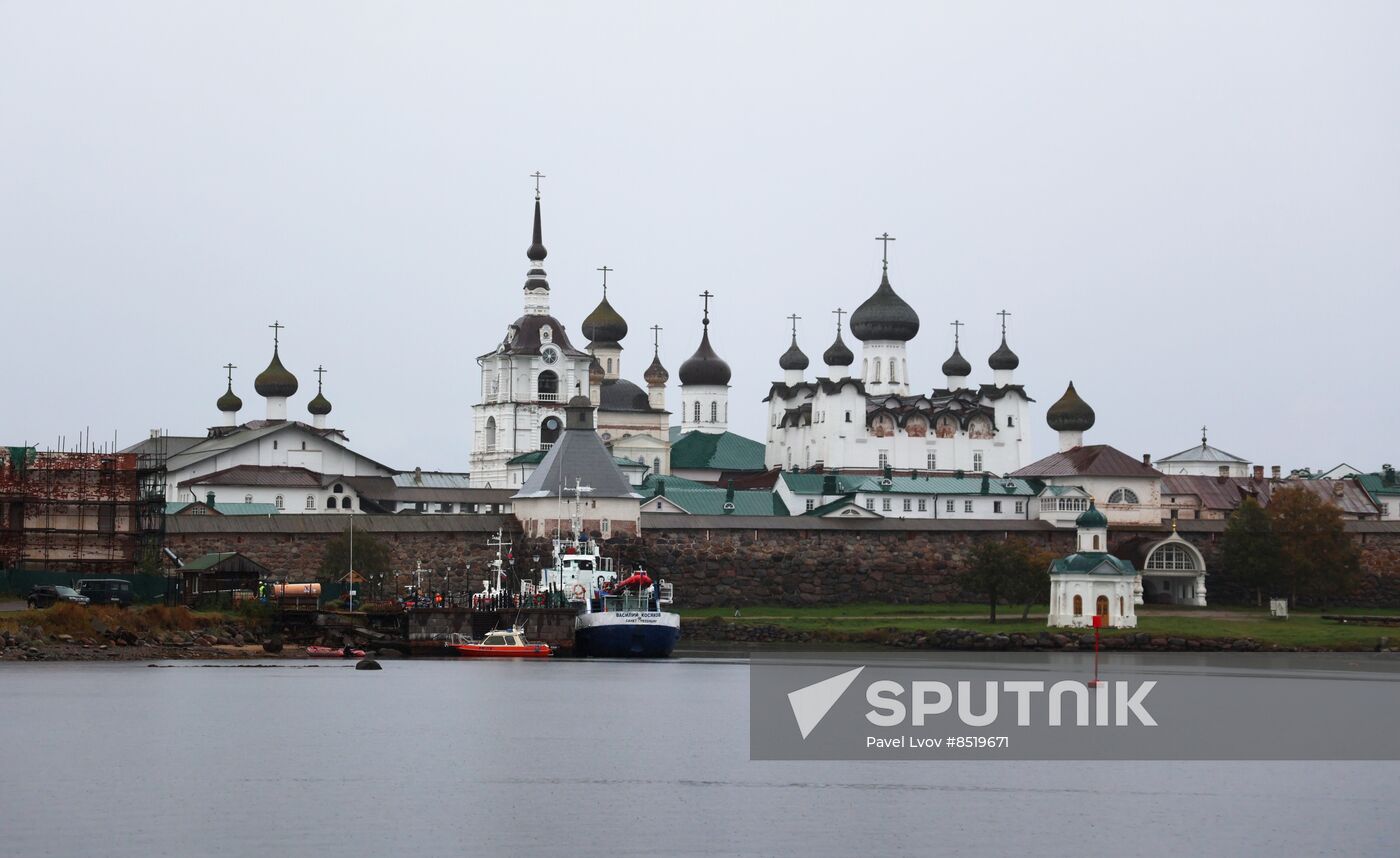 Russia Religion Solovetsky Monastery