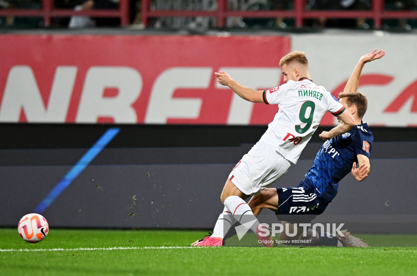Russia Soccer Premier-League Lokomotiv - Orenburg