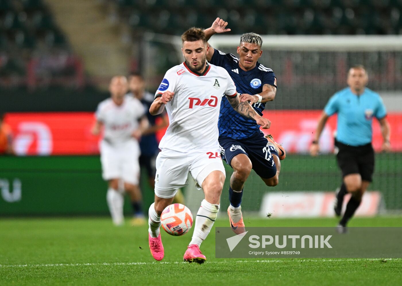 Russia Soccer Premier-League Lokomotiv - Orenburg