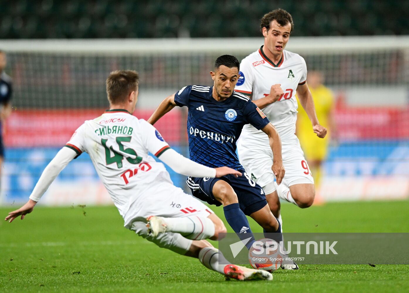 Russia Soccer Premier-League Lokomotiv - Orenburg