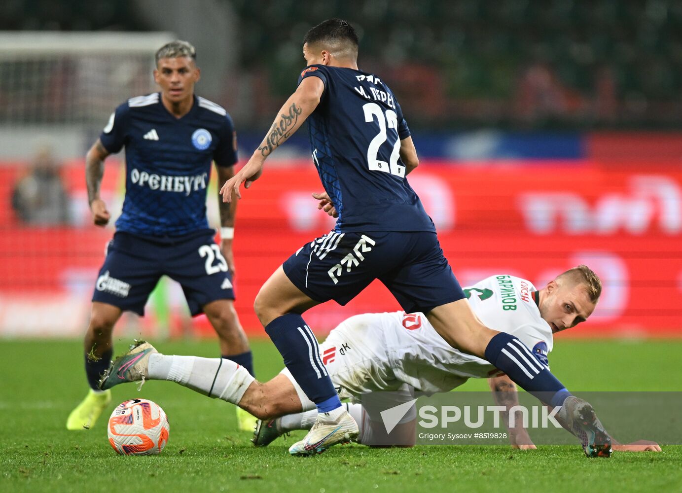 Russia Soccer Premier-League Lokomotiv - Orenburg