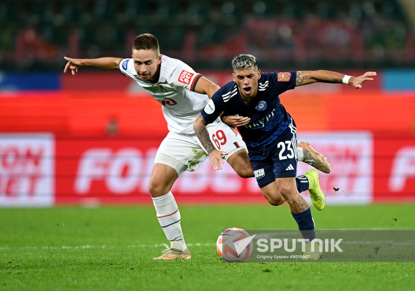 Russia Soccer Premier-League Lokomotiv - Orenburg