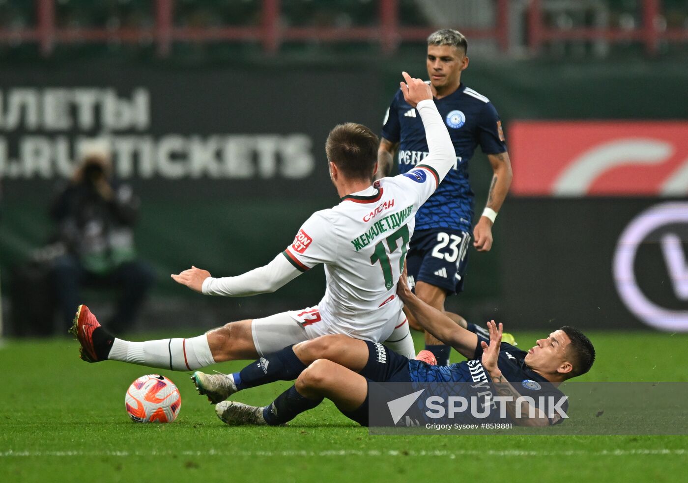 Russia Soccer Premier-League Lokomotiv - Orenburg