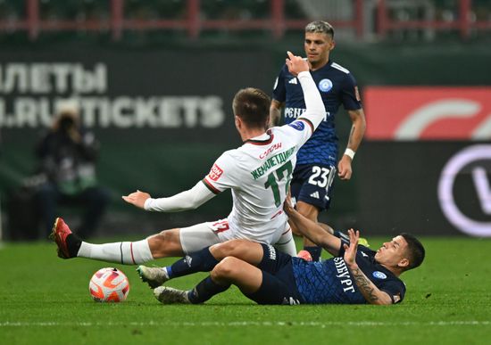 Russia Soccer Premier-League Lokomotiv - Orenburg