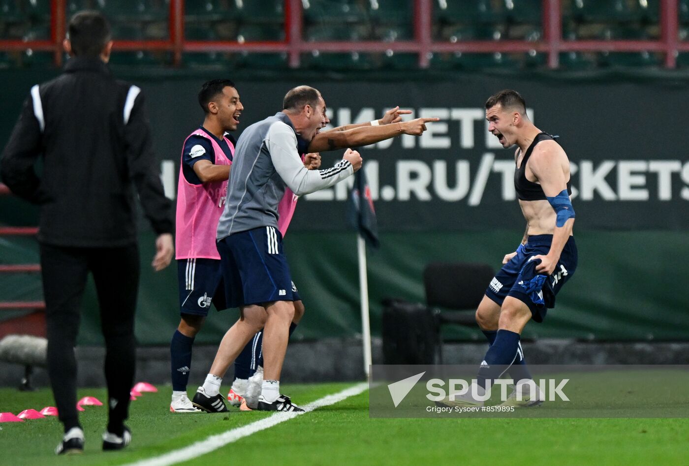 Russia Soccer Premier-League Lokomotiv - Orenburg