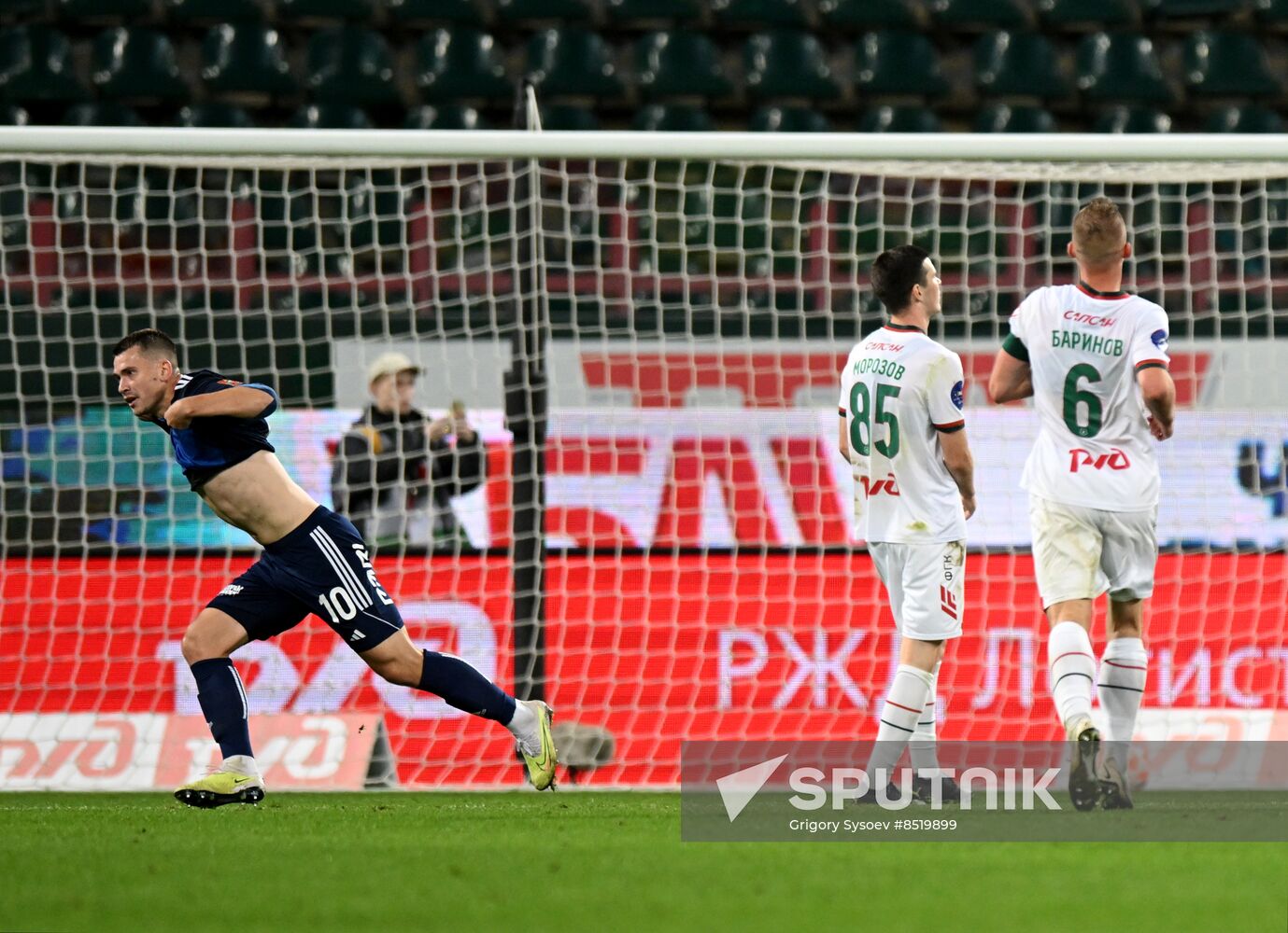 Russia Soccer Premier-League Lokomotiv - Orenburg