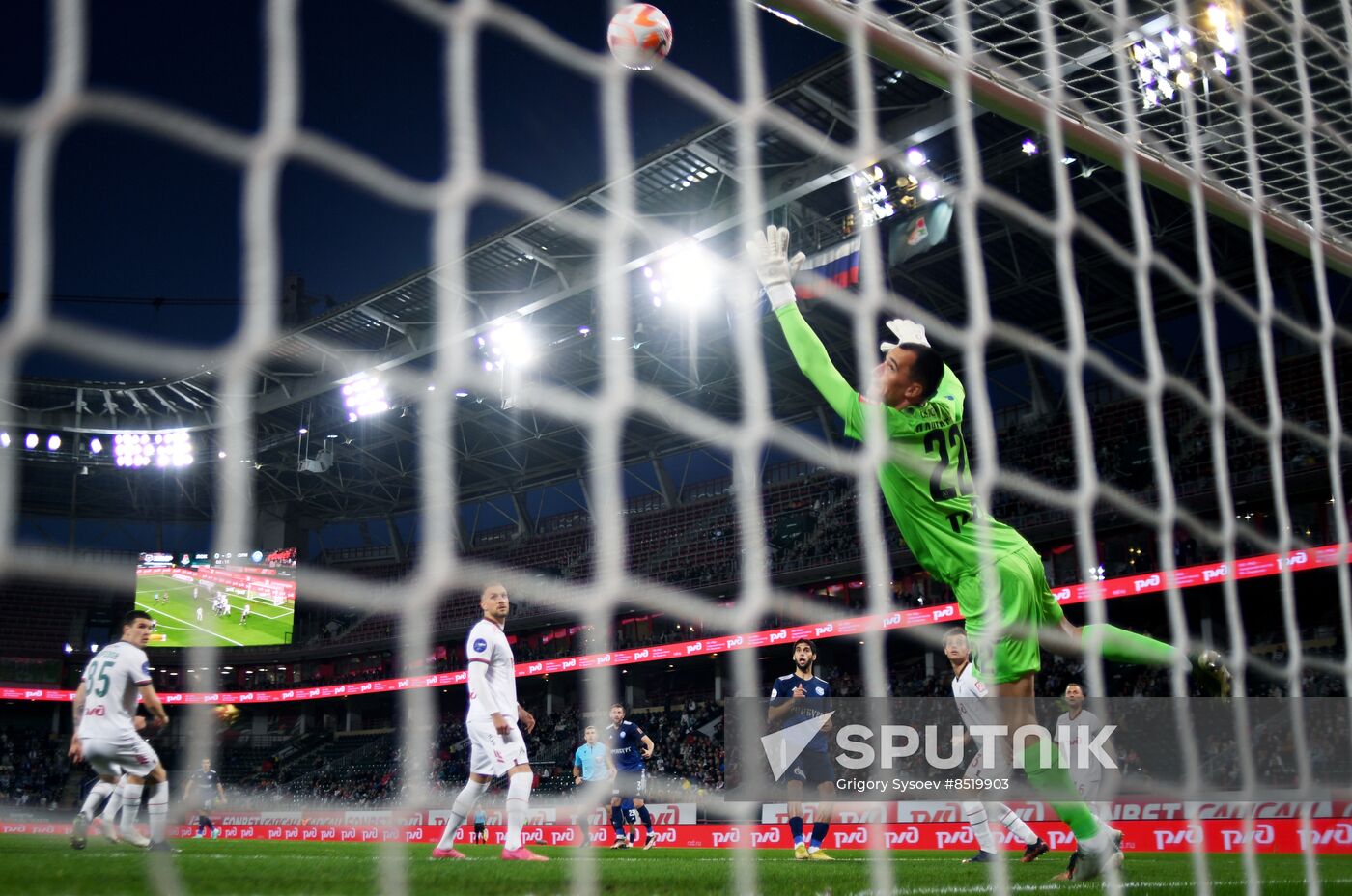 Russia Soccer Premier-League Lokomotiv - Orenburg