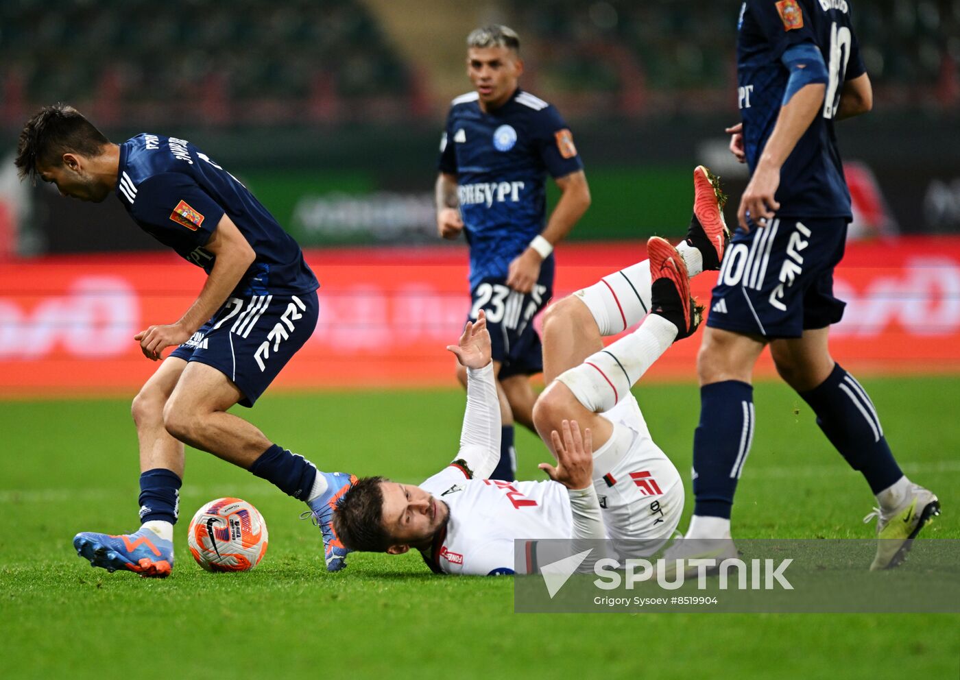 Russia Soccer Premier-League Lokomotiv - Orenburg