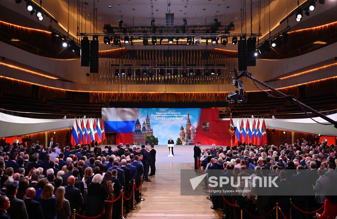 Russia Moscow Mayor Inauguration