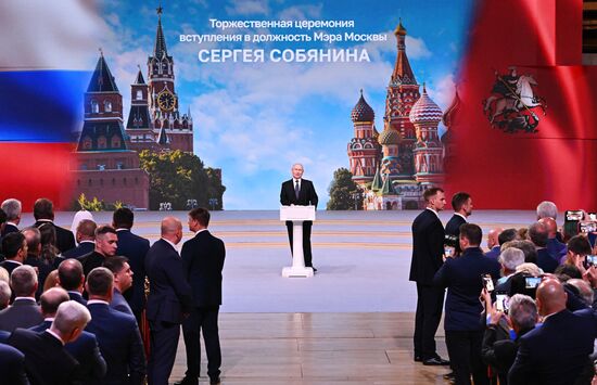 Russia Moscow Mayor Inauguration