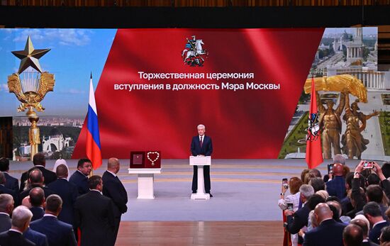 Russia Moscow Mayor Inauguration