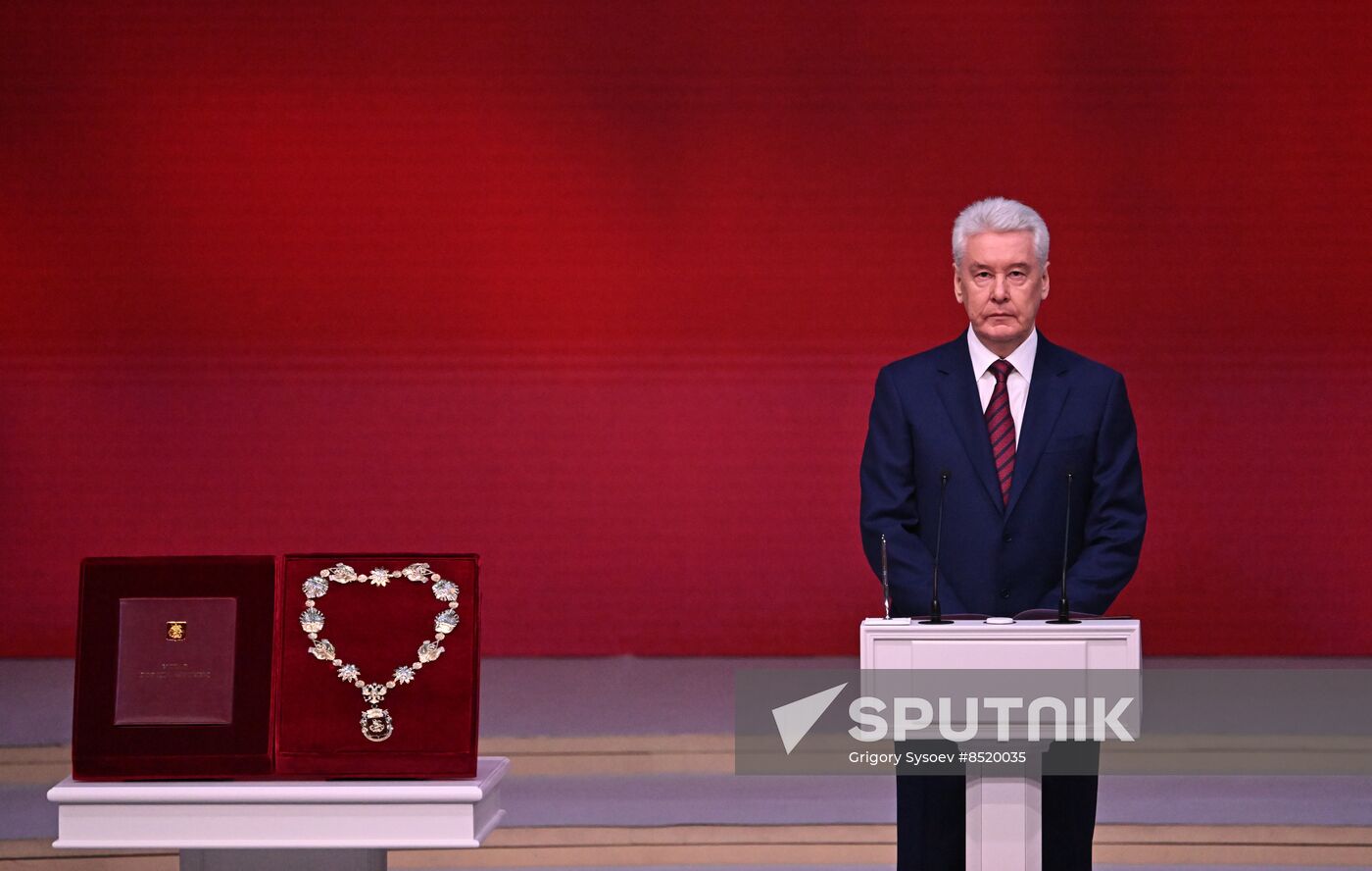 Russia Moscow Mayor Inauguration