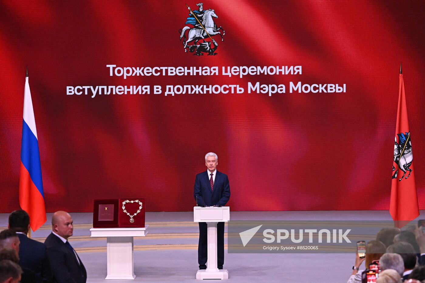 Russia Moscow Mayor Inauguration