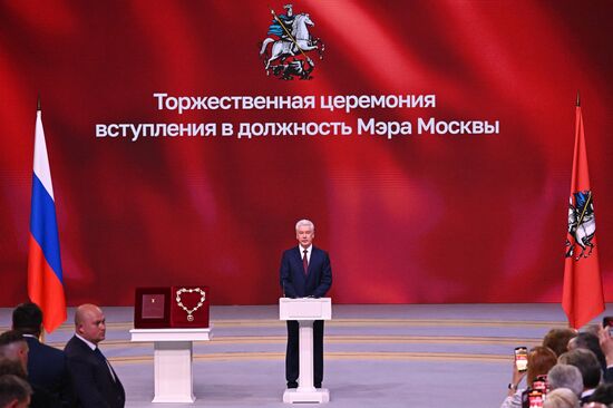 Russia Moscow Mayor Inauguration