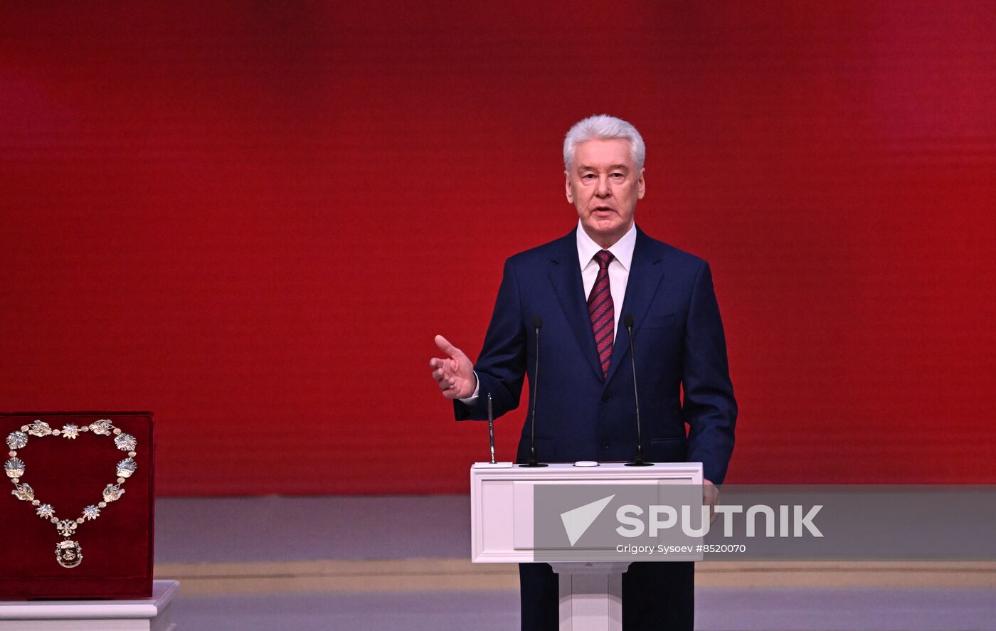 Russia Moscow Mayor Inauguration